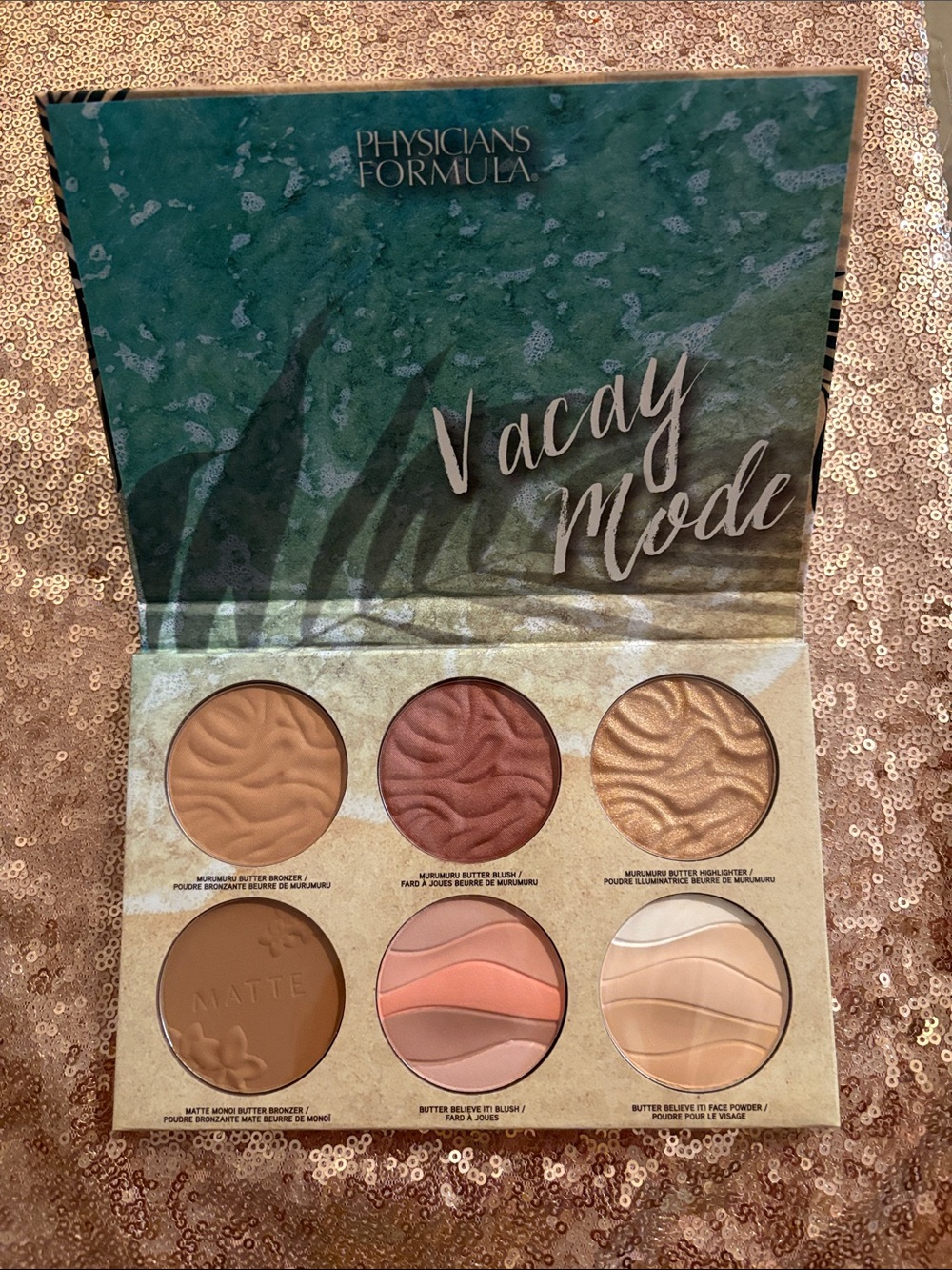NWT Physician’s Formula Butter Dream Team Face Palette Vacay Mode 6 sealed prod.